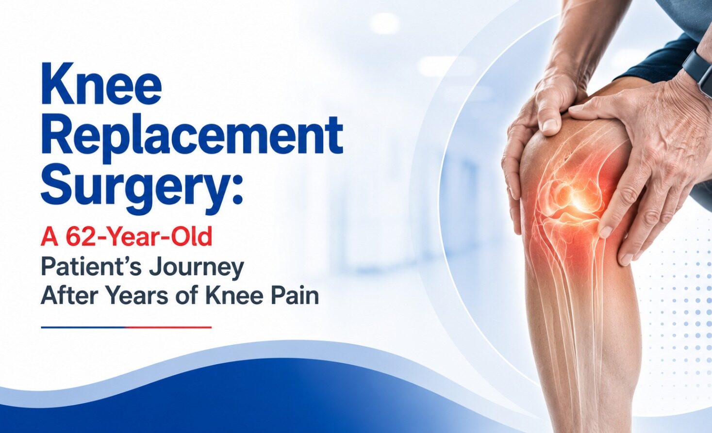 Knee Replacement Surgery: A 62-Year-Old Patient’s Journey After Years of Knee Pain